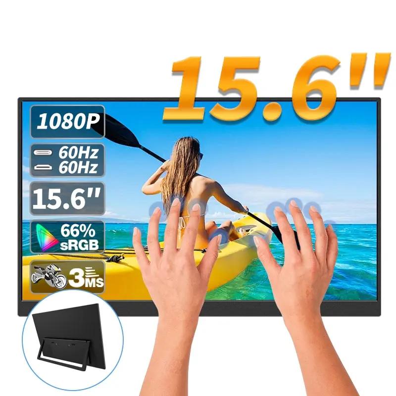 15.6 ġ ġ ũ ޴  ADS-IPS, Ʈ  ũ XBox PS4/ 5 ġ Ȯ ÷, 1920x1080P, 300cd/m2